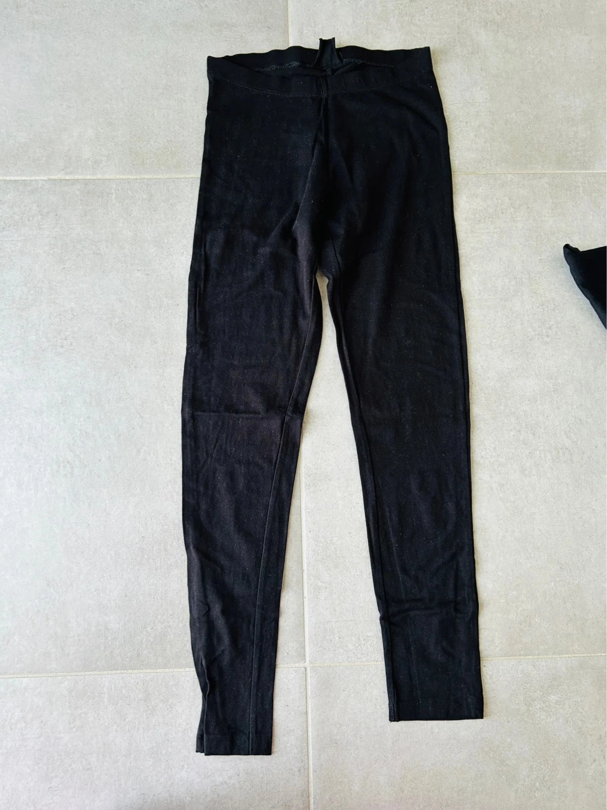 Lot 2 leggings enfant 12 ans kiabi noir